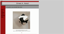 Desktop Screenshot of kienzl.net